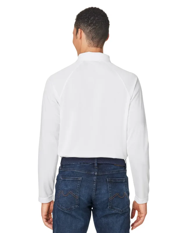 Harriton Men's Charge Snag and Soil Protect Long-Sleeve Polo — view 31