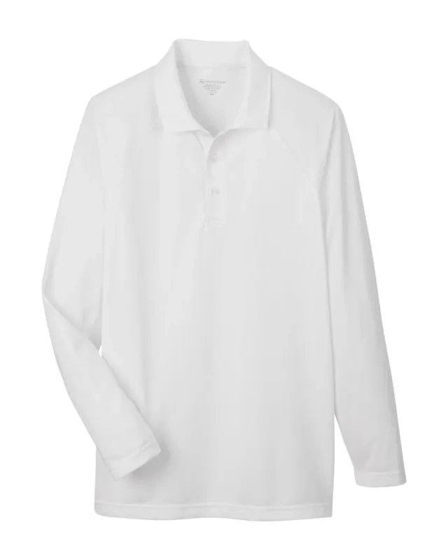 Harriton Men's Charge Snag and Soil Protect Long-Sleeve Polo — view 33