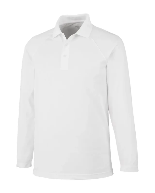 Harriton Men's Charge Snag and Soil Protect Long-Sleeve Polo — view 36