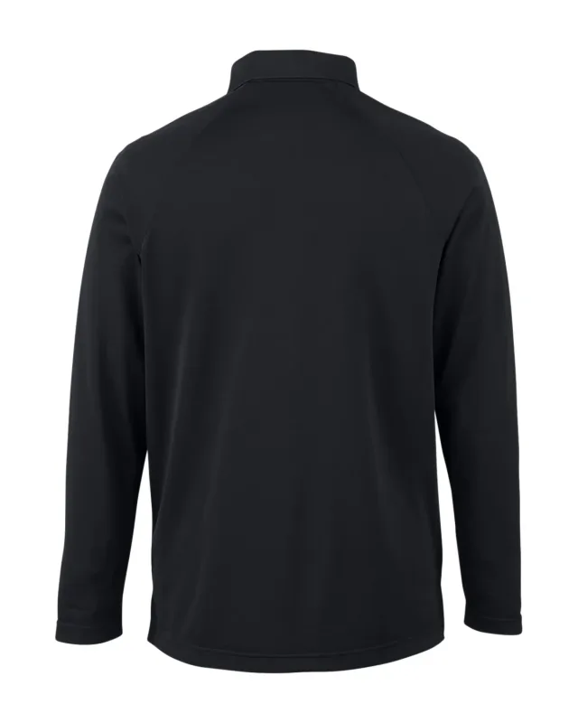 Harriton Men's Charge Snag and Soil Protect Long-Sleeve Polo — view 5