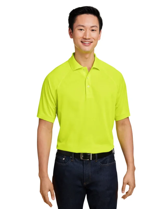Harriton Men's Charge Snag and Soil Protect Polo — view 4