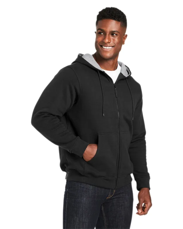 Harriton Men's ClimaBloc Lined Heavyweight Hooded Sweatshirt — view 19