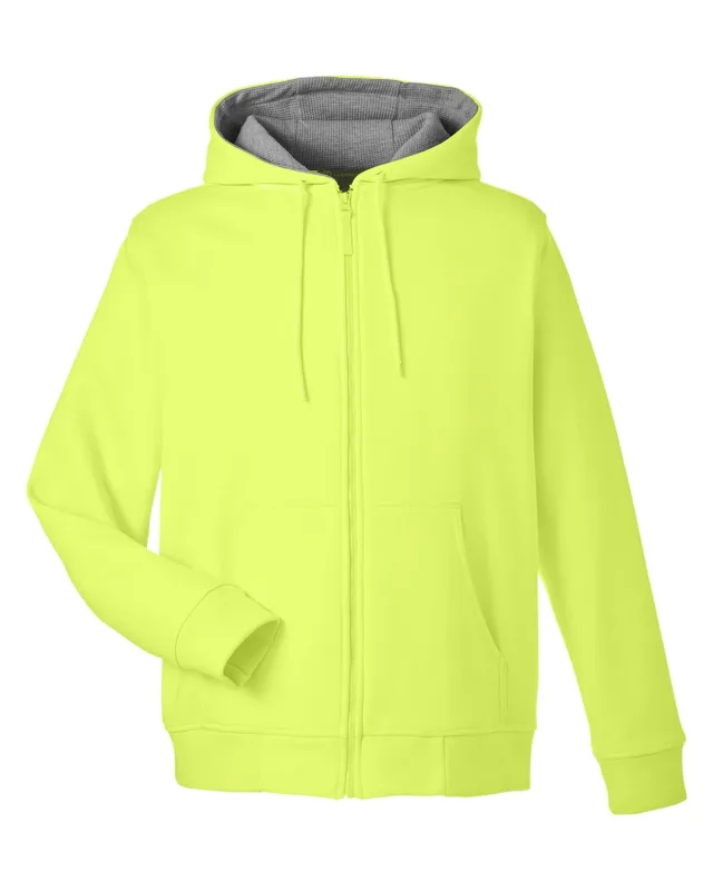 Harriton Men's ClimaBloc Lined Heavyweight Hooded Sweatshirt — view 8