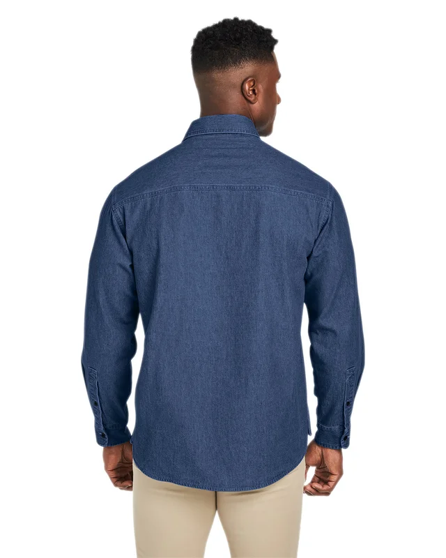 Harriton Men's Denim Shirt-Jacket