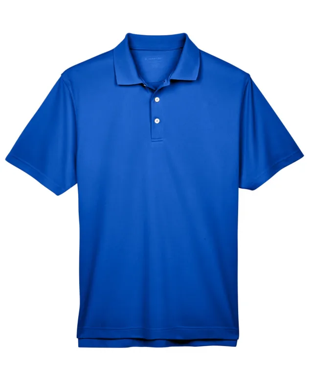 Harriton Men's Double Mesh Polo — view 16