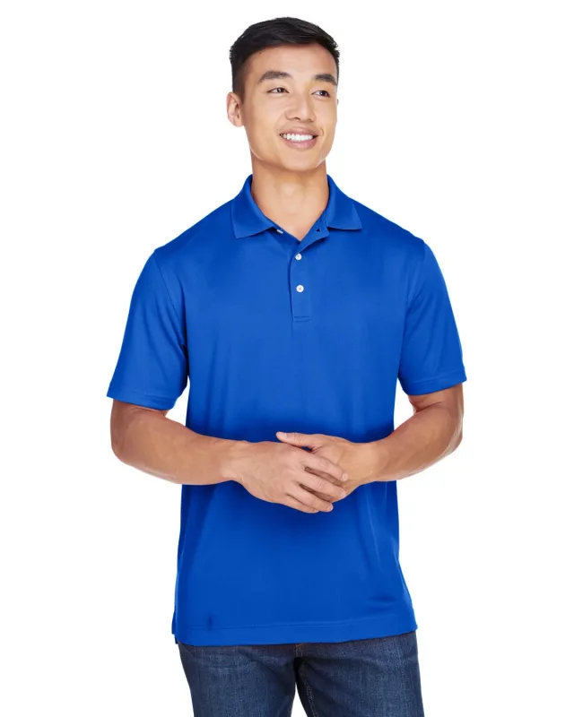Harriton Men's Double Mesh Polo — view 17