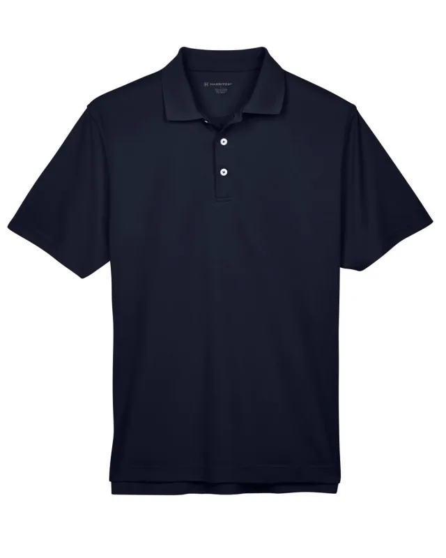 Harriton Men's Double Mesh Polo — view 23