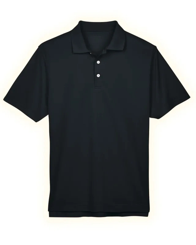 Harriton Men's Double Mesh Polo — view 9