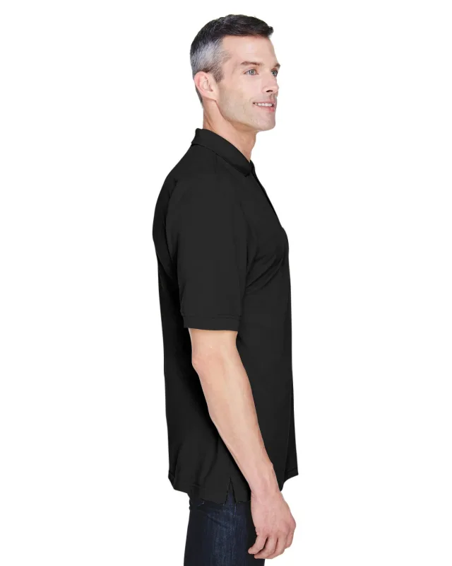 Harriton Men's Easy Blend Polo with Pocket — view 12