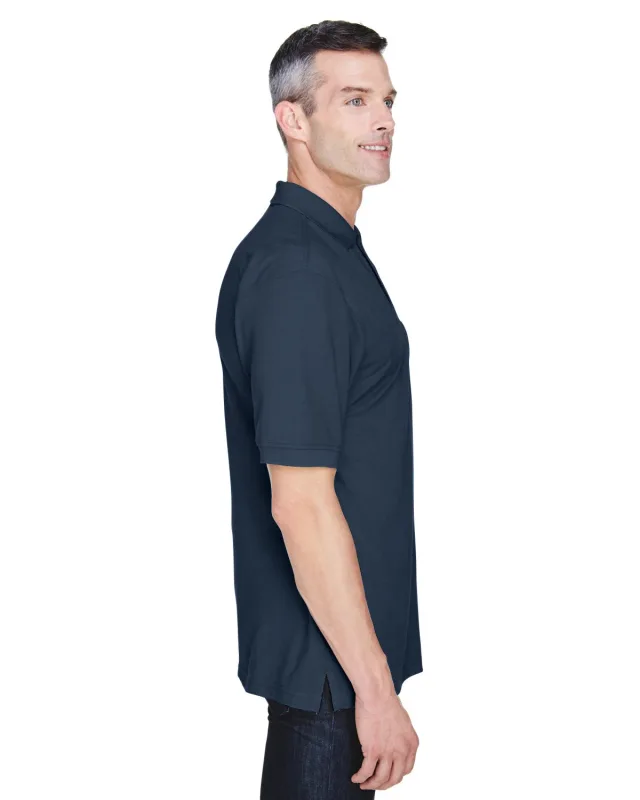 Harriton Men's Easy Blend Polo with Pocket — view 18