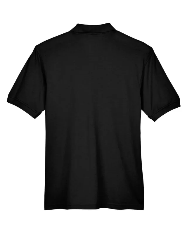 Harriton Men's Easy Blend Polo with Pocket — view 8