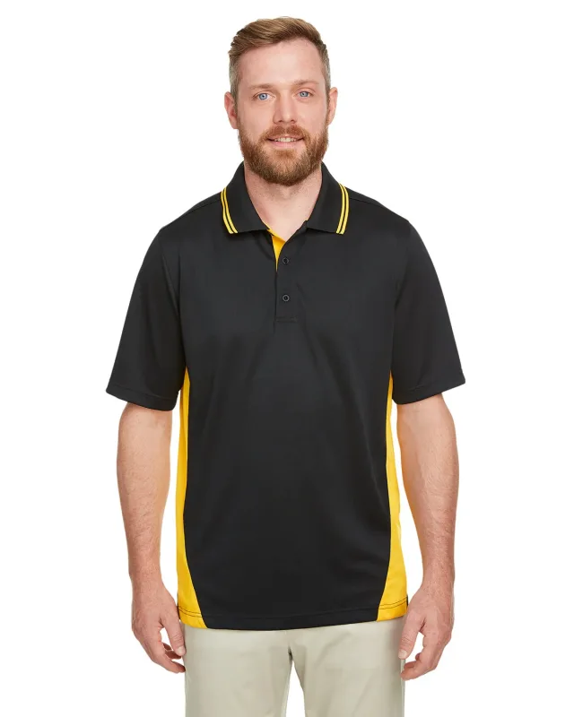 Harriton Men's Flash Snag Protection Plus IL Colorblock Polo — view 4