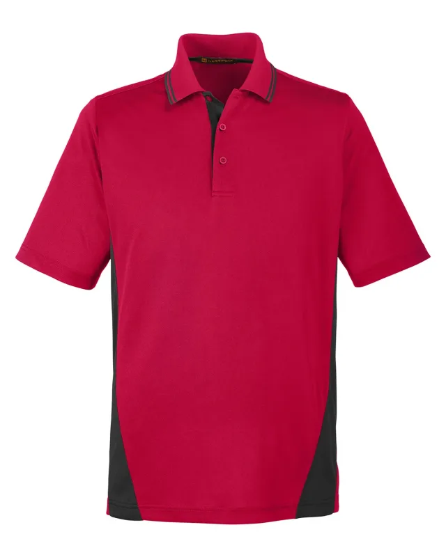 Harriton Men's Flash Snag Protection Plus IL Colorblock Polo — view 48