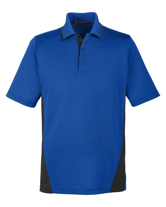 Harriton Men's Flash Snag Protection Plus IL Colorblock Polo — view 58