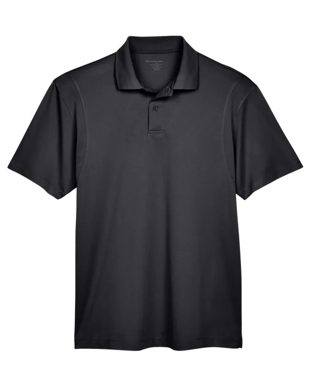 Harriton Men's Micro-Piqué Polo — view 15