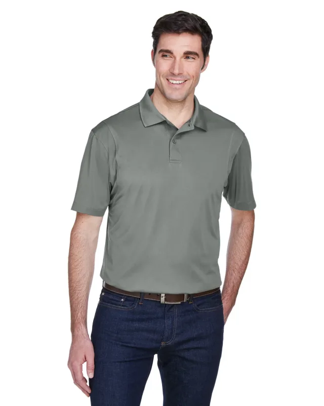 Harriton Men's Micro-Piqué Polo — view 4