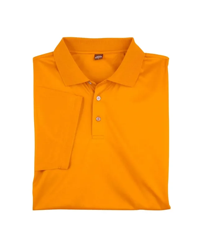 Harriton Men's Polytech Polo — view 12