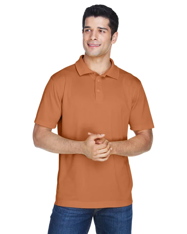 Harriton Men's Polytech Polo — view 18