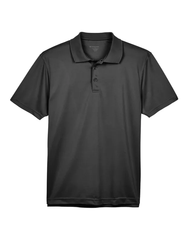 Harriton Men's Polytech Polo — view 45