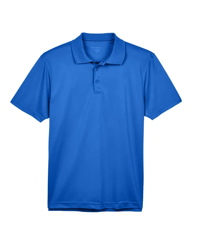 Harriton Men's Polytech Polo — view 57