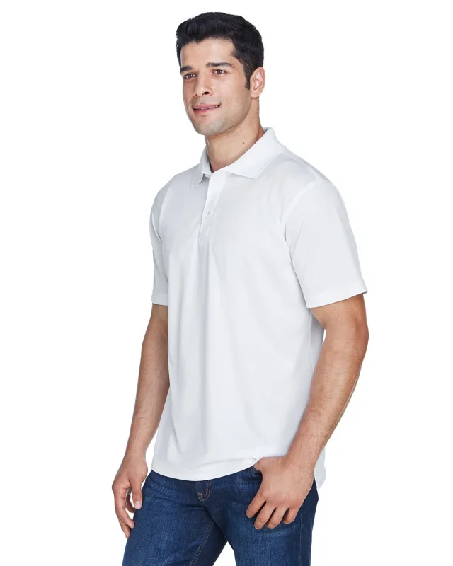 Harriton Men's Polytech Polo — view 6
