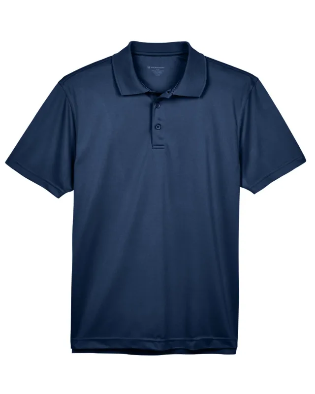 Harriton Men's Polytech Polo — view 64