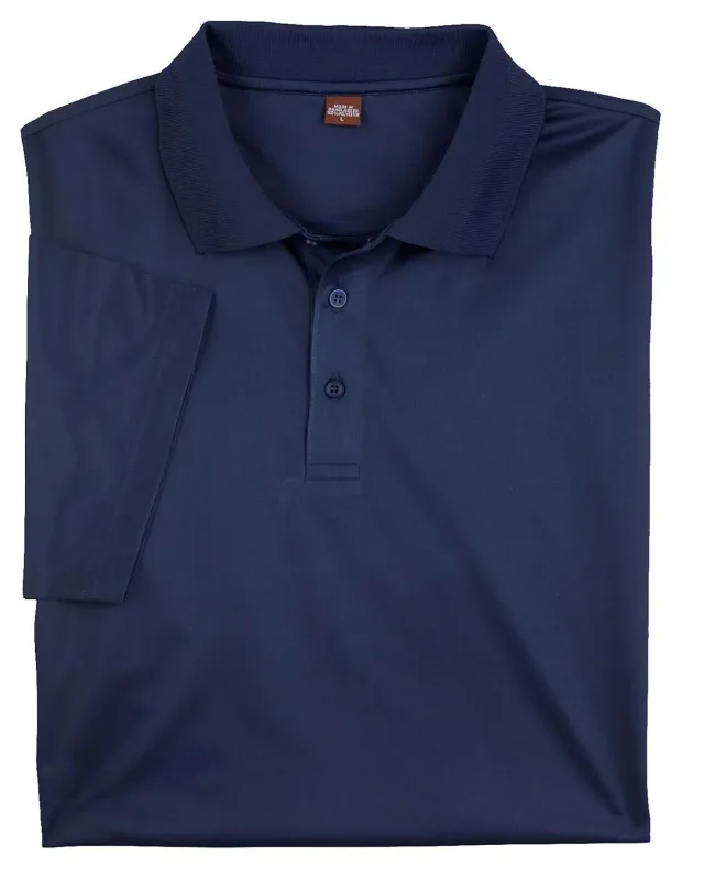 Harriton Men's Polytech Polo — view 66