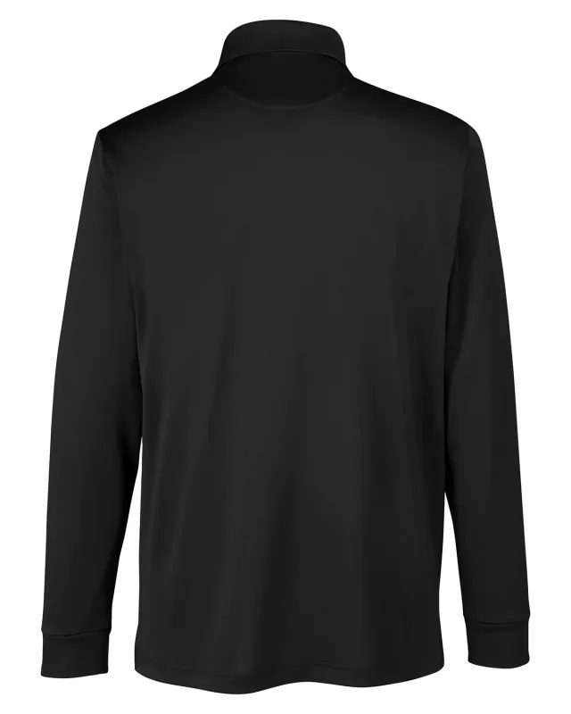Harriton Men's Tall Advantage Long Sleeve Snag Protection Plus IL Polo — view 9