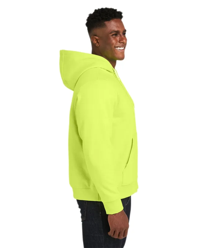 Harriton Men's Tall ClimaBloc Lined Heavyweight Hooded Sweatshirt — view 10