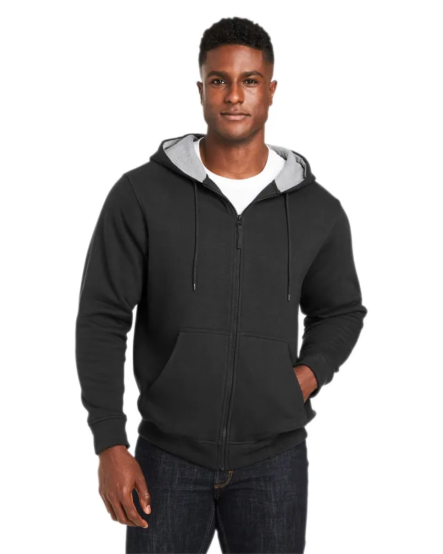 Harriton Men's Tall ClimaBloc Lined Heavyweight Hooded Sweatshirt — view 14