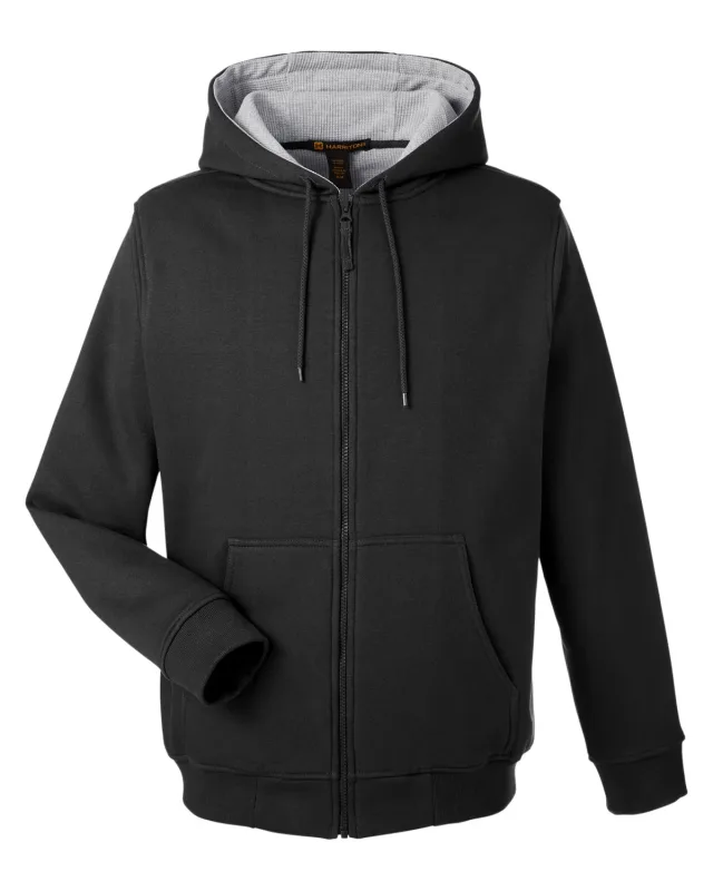 Harriton Men's Tall ClimaBloc Lined Heavyweight Hooded Sweatshirt — view 18