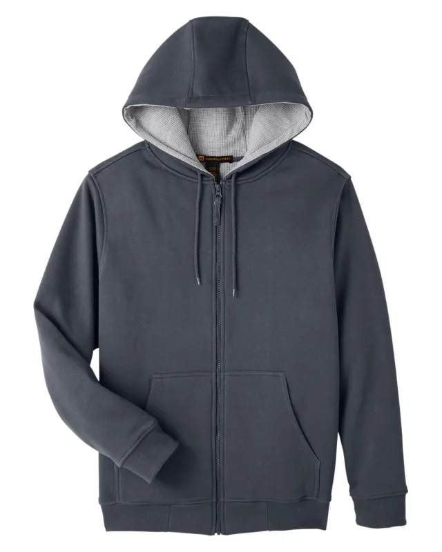 Harriton Men's Tall ClimaBloc Lined Heavyweight Hooded Sweatshirt — view 23