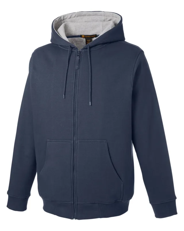 Harriton Men's Tall ClimaBloc Lined Heavyweight Hooded Sweatshirt — view 36