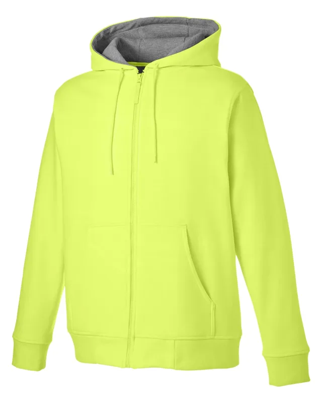 Harriton Men's Tall ClimaBloc Lined Heavyweight Hooded Sweatshirt — view 6