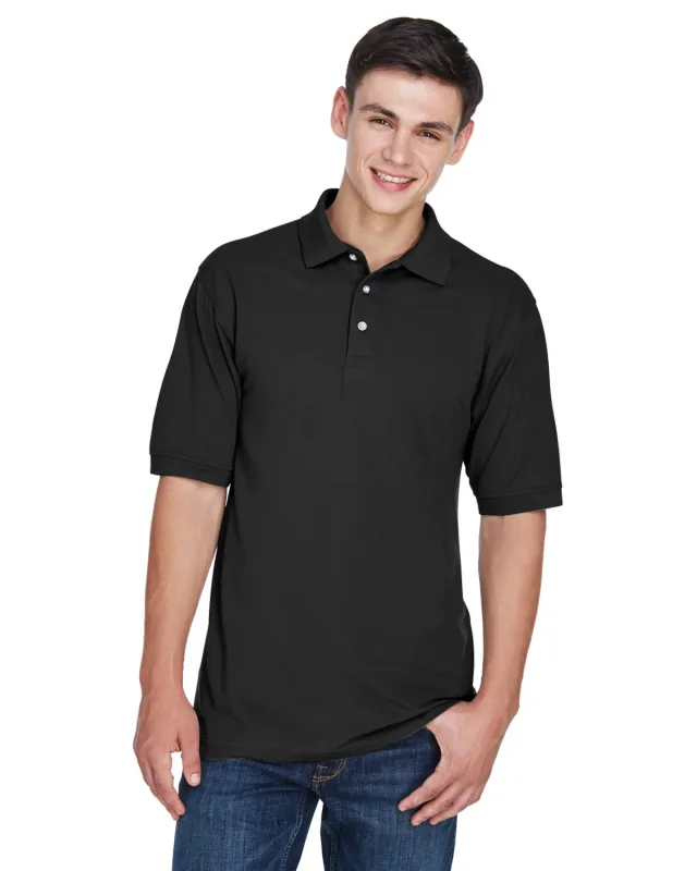 Harriton Men's Tall Easy Blend Polo — view 11