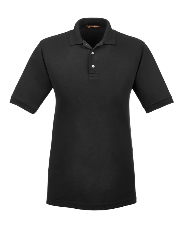 Harriton Men's Tall Easy Blend Polo — view 12