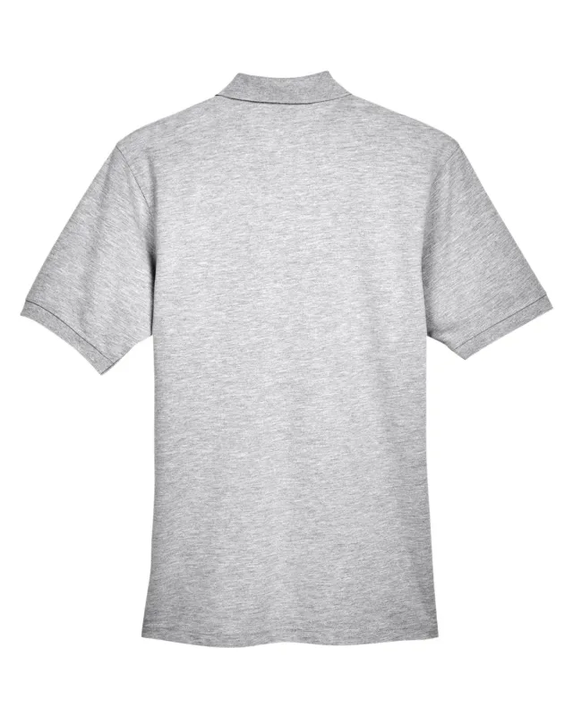 Harriton Men's Tall Easy Blend Polo — view 2
