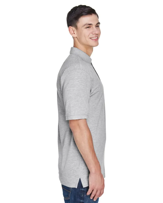 Harriton Men's Tall Easy Blend Polo — view 7