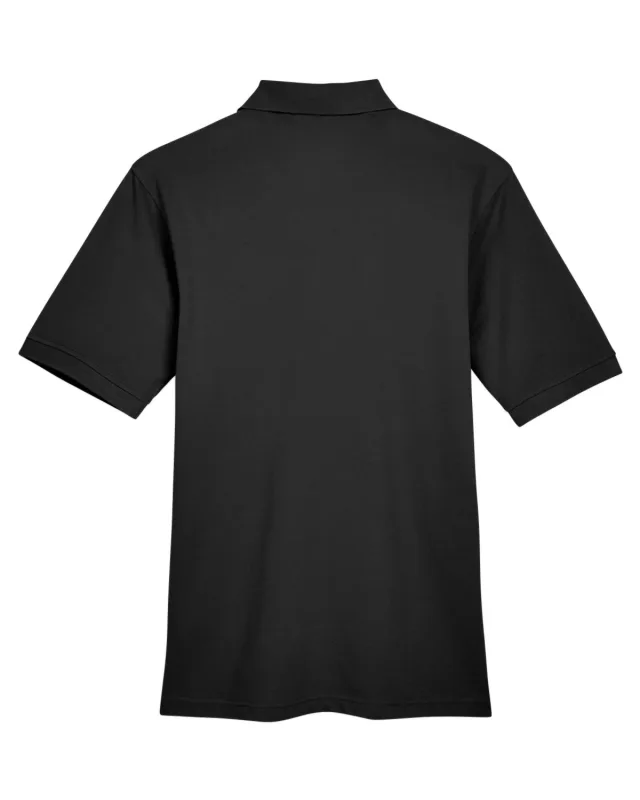 Harriton Men's Tall Easy Blend Polo — view 9
