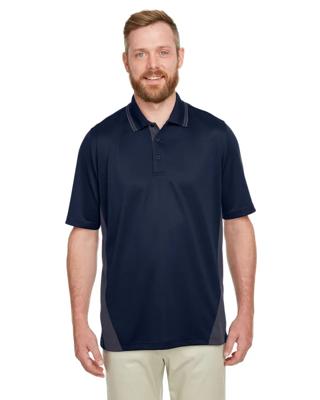 Harriton Men's Tall Flash Snag Protection Plus IL Colorblock Polo — view 34