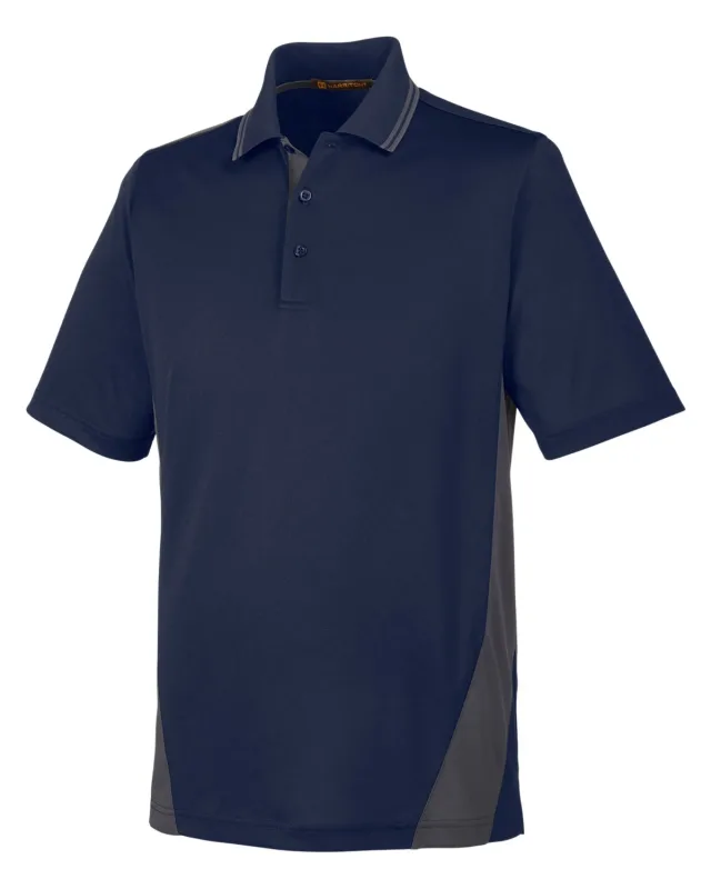 Harriton Men's Tall Flash Snag Protection Plus IL Colorblock Polo — view 36