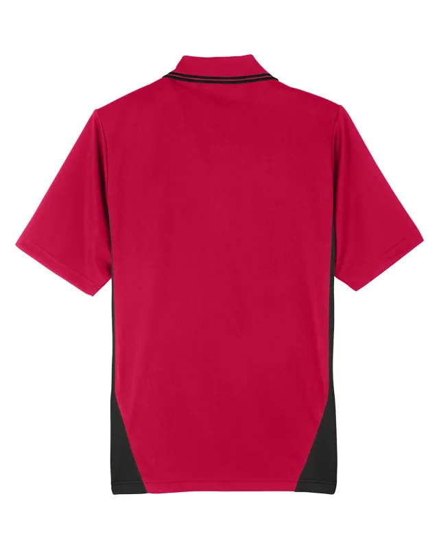 Harriton Men's Tall Flash Snag Protection Plus IL Colorblock Polo — view 42