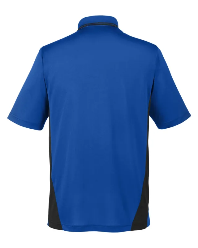 Harriton Men's Tall Flash Snag Protection Plus IL Colorblock Polo — view 55