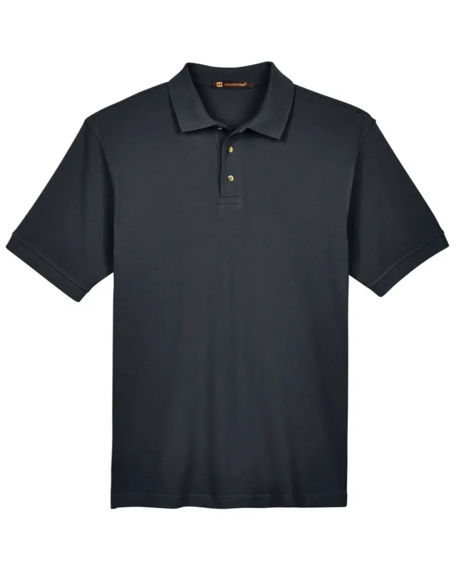Harriton Men's Tall Short-Sleeve Polo — view 10
