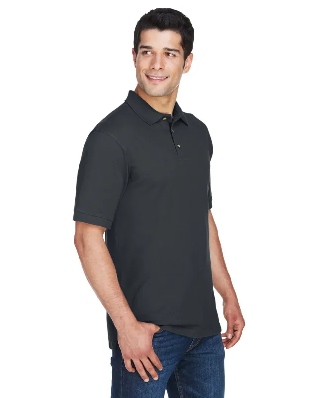 Harriton Men's Tall Short-Sleeve Polo — view 13