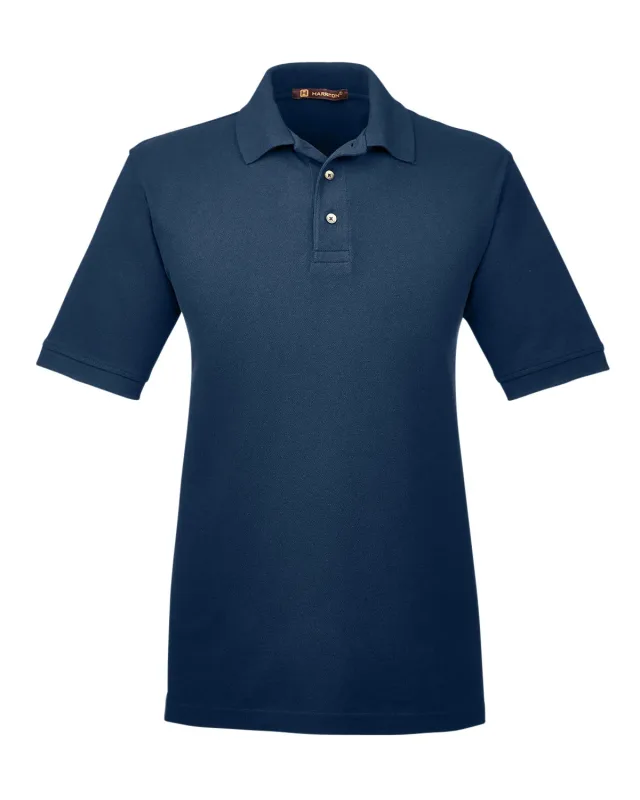 Harriton Men's Tall Short-Sleeve Polo — view 18