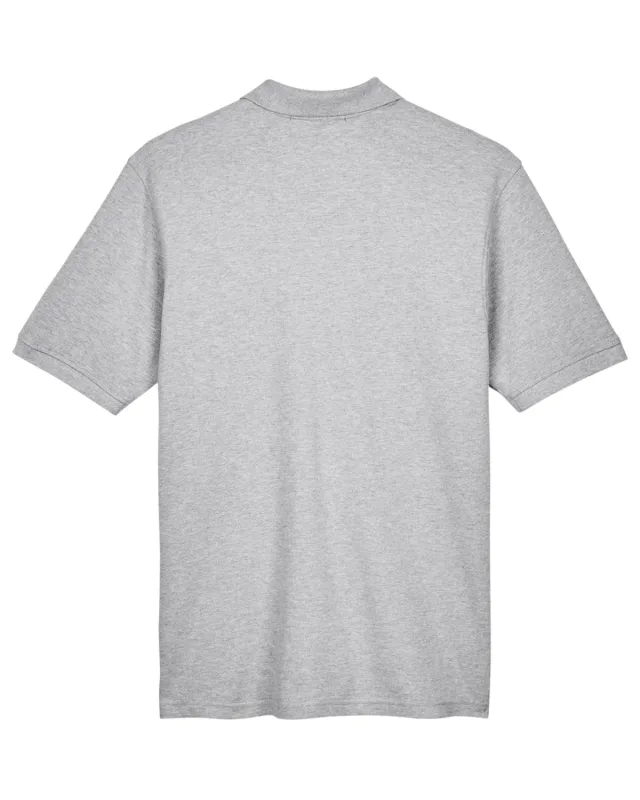 Harriton Men's Tall Short-Sleeve Polo — view 2