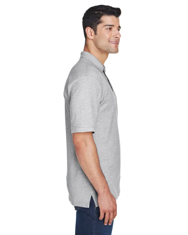Harriton Men's Tall Short-Sleeve Polo — view 7