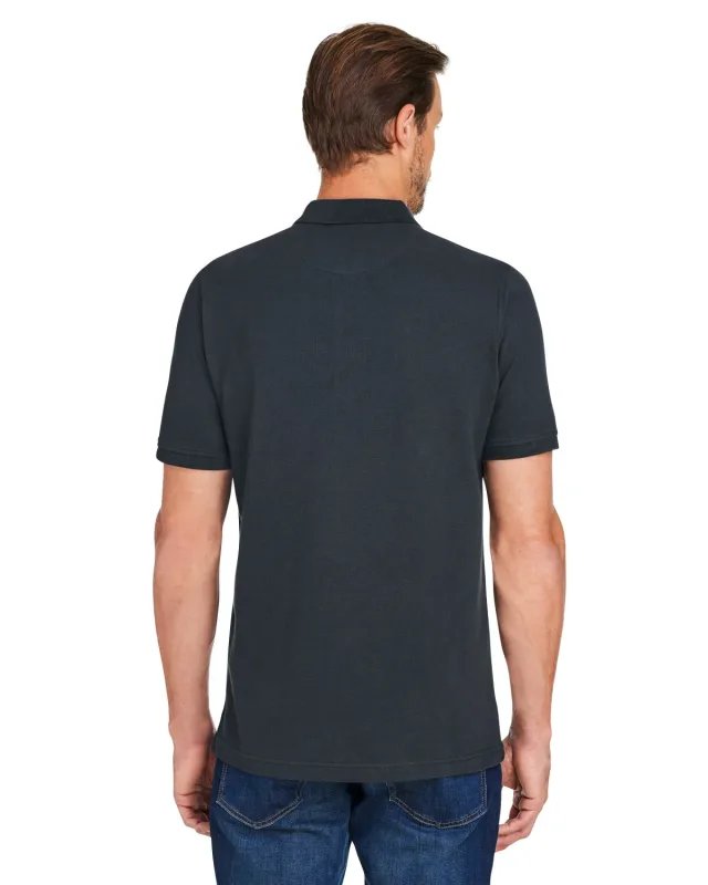 Harriton Men's Valiant Cotton Snag Protect Pocket Polo — view 11