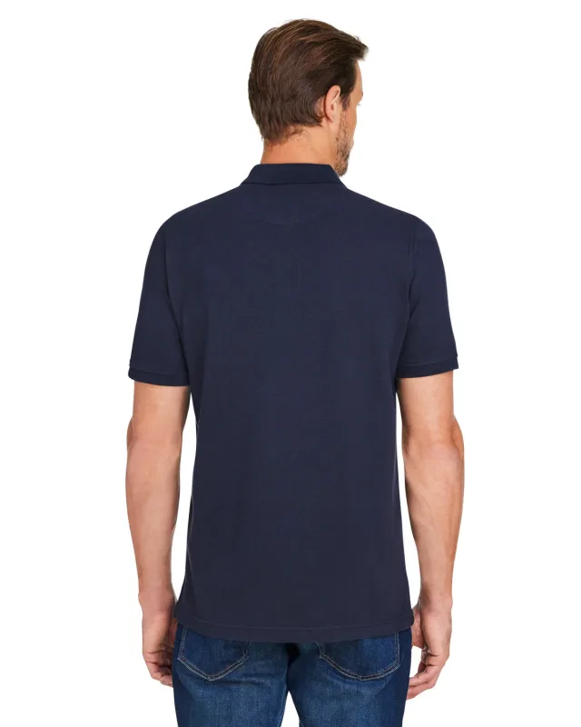 Harriton Men's Valiant Cotton Snag Protect Pocket Polo — view 21